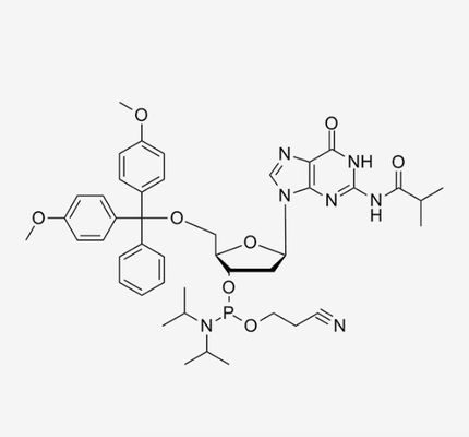 Douane 2 ' - deoxy-5'-o--N2-Isobutyrylguanosine 3 ' - Ce-Nucleoside Phosphoramidite CAS 93183-15-4