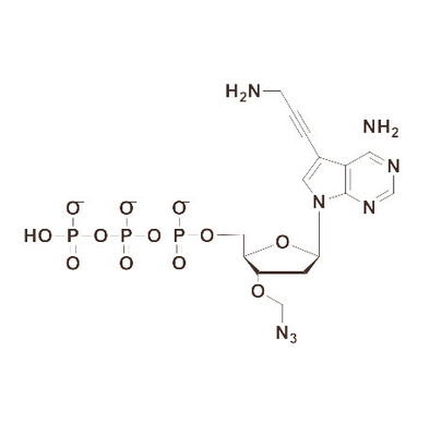 7-Deaza-7-Propargylamino-3 ′ - de Zuiverheid van azidomethyl-DATP 98%