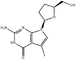 CAS 114748-67-3 7-Iodo-2', 3 ' - dideoxy-7-Deaza-Guanosine